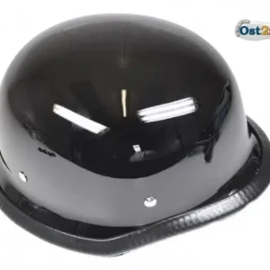 Motorradhelm Optik Stahlhelm schwarz Kostenloser Versand