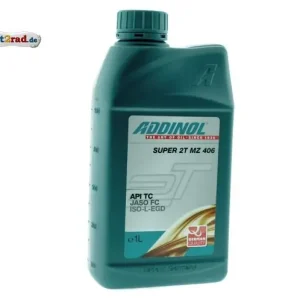Wochenendangebot 2-Takt Öl teilsynthetisches Hochleistungsöl MZ406 1 Liter Addinol