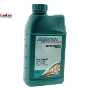 Nur Für Kurze Zeit 4-Takt-Motorsportöl 10W-60 vollsynthetisch 1 Liter Addinol
