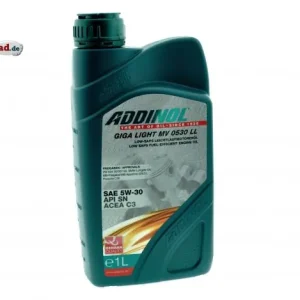 Geprüft Addinol Giga-Light SAE 5W-30 LL für PKW und Transporter, universell
