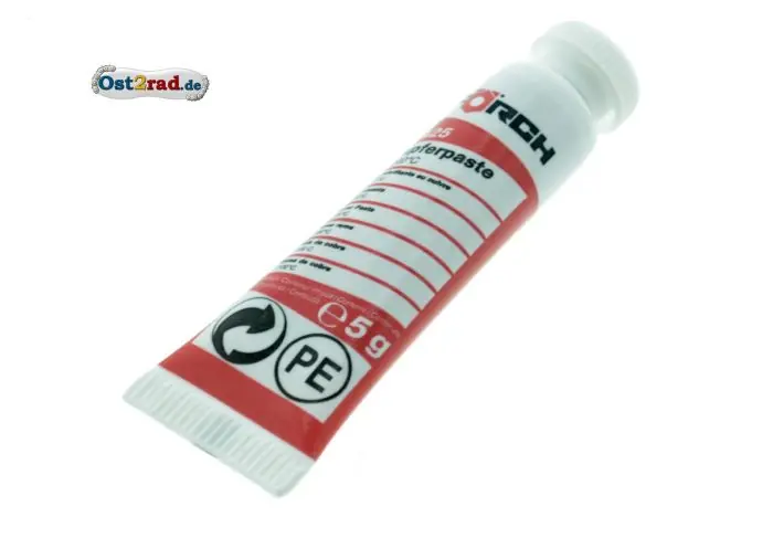 Solange Der Vorrat Reicht Kupferpaste 5g Tube