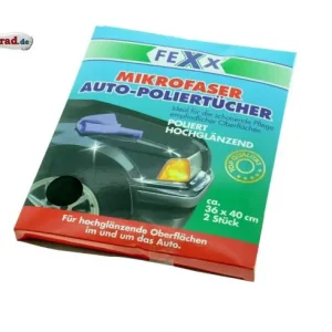 Markenware Mikrofaser Auto-Poliertuch 36x40cm