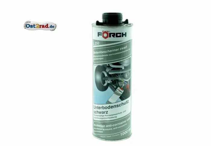 Ausverkauf Unterbodenschutz schwarz 1 Liter Dose