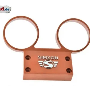Begrenztes Angebot Armaturenträger SIMSON S51, S70 Alu mit Logo orange