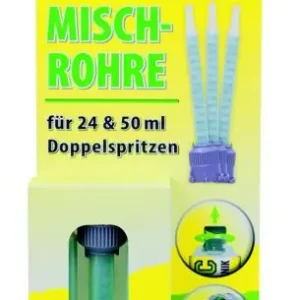 Sonderangebot Statikmischrohr für 24ml Doppelspritzen und 50ml Doppelkartuschen 3er Pack
