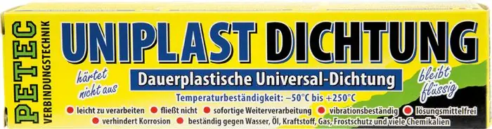 Uniplast Dichtung 80ml Tube Neue Ware