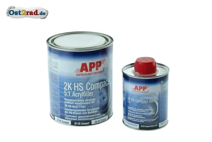 Grundierung und Filler 2-K Set 1 Liter Jetzt Kaufen