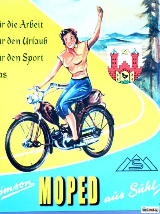 Sichere Zahlung Blechschild SIMSON SR1