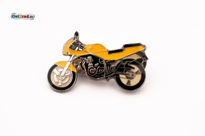 Rabatt Pin MuZ Skorpion Sport gelb