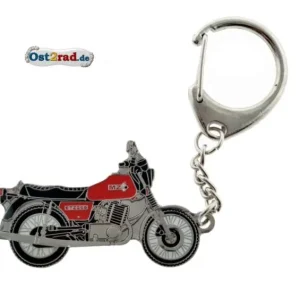 Schlüsselanhänger passend für MZ ETZ 250 rot Schneller Versand