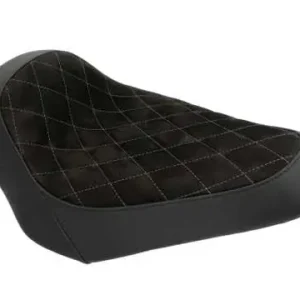 Wochenendangebot Einzelsitz Leder Diamond Stitch schwarz