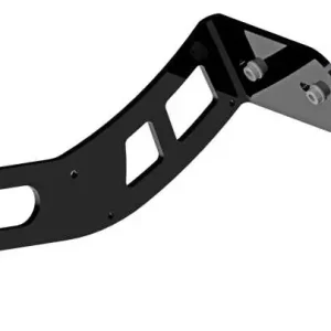 Zertifiziert Seitlicher Kennzeichenhalter Medium Pro schwarz