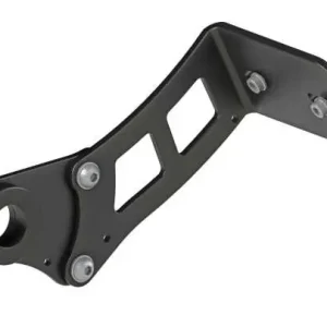 Seitlicher Kennzeichenhalter Medium Pro schwarz matt Billig