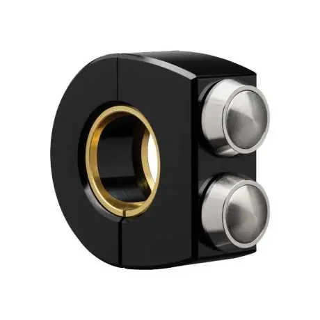 Motogadget mo.switch 2 Taster-Klemme schwarz/silber Wochenendangebot