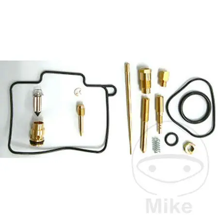 Kit di riparazione del carburatore (set completo) TMX per Kawasaki KX 125 M # 2003-2004 Must-Have