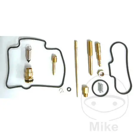 Kit di riparazione del carburatore (set completo) TMX per Kawasaki KX 125 L # 2001-2002 Preis Gesenkt