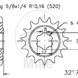 Heißes Angebot Pignon 09 Dents Division 520 pour Sherco Trial 80 125 25 290 320 X-Ride 125 9Z